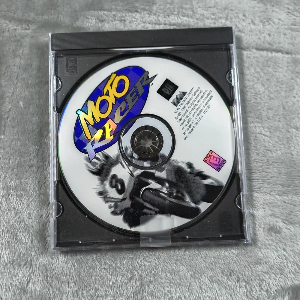Vintage Moto Racer Video Game Box Set 1997 CD ROM Classics PC Windows 95 Rare
